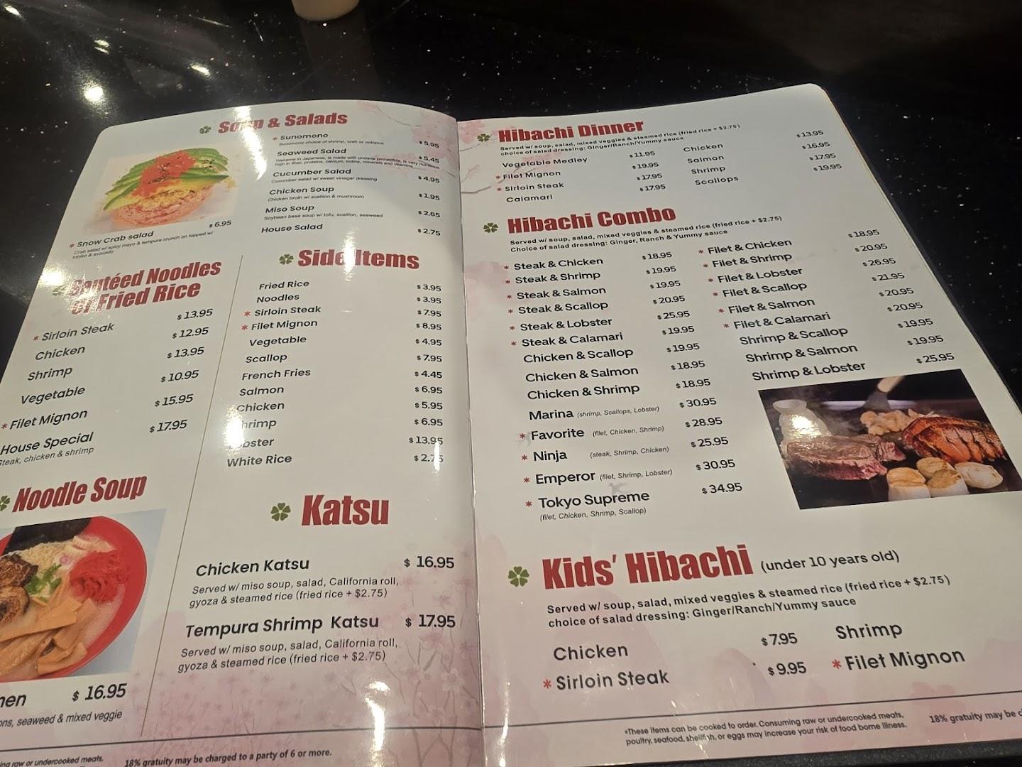Tokyo Sushi & Steakhouse